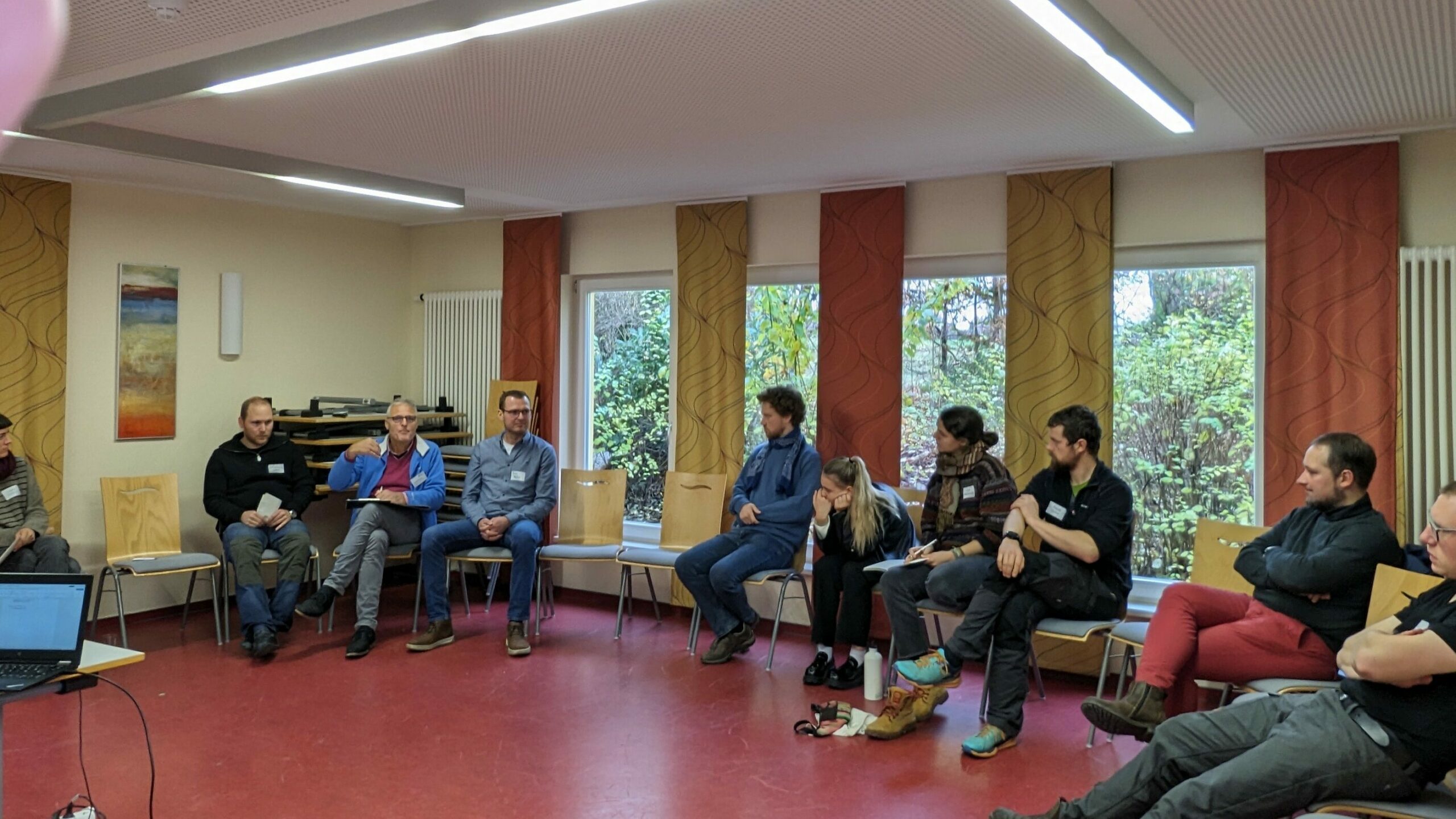 Diskussion mit Öko-Junglandwirt:innen in Fulda